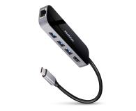 Stacja dokująca do laptopa Axagon HMC-6GL, USB 5Gbps hub, porty 3x USB-A, HDMI 4k/60Hz, RJ-45